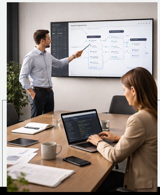 Разработка AI агентов для автоматизации бизнес процессов в Малгобеке