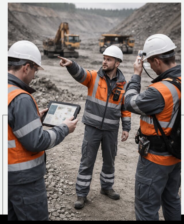 Система контроля персонала для горнодобывающей отрасли в Малгобеке