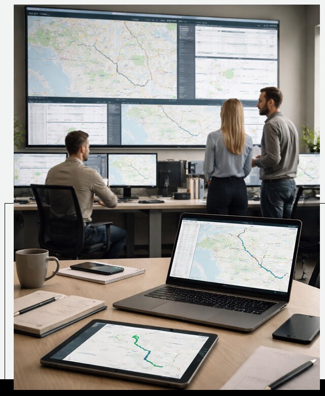 Трекинг грузов и Fleet Management, мониторинг автопарка в Малгобеке