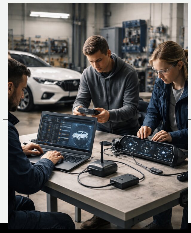 Разработка Connected Car и ПО для автопрома в Малгобеке