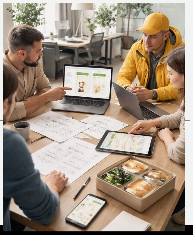 Разработка агрегатора доставки еды в Малгобеке от 15477 р., АвикейМлг